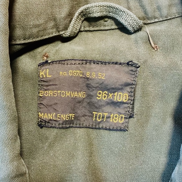Vintage Dutch Army M53 Field Jacket - Picture 5 of 9